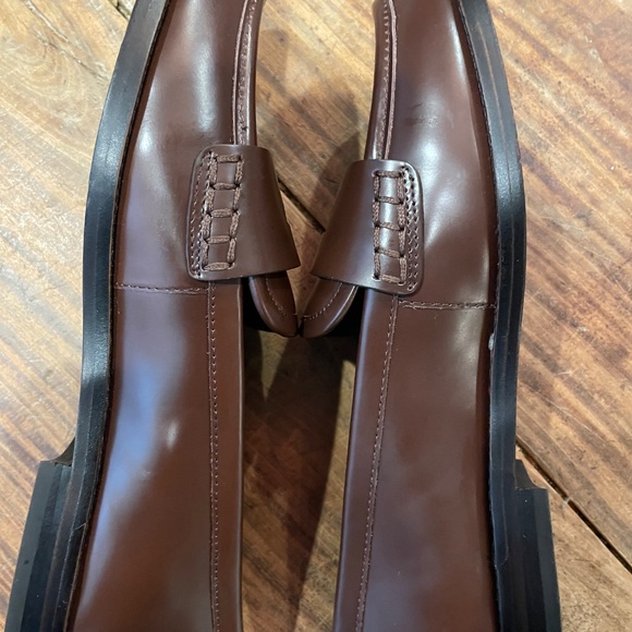 Loeffler Randall Women's Rachel Expresso Leather Loafer Size 8 - Picture 7 of 11